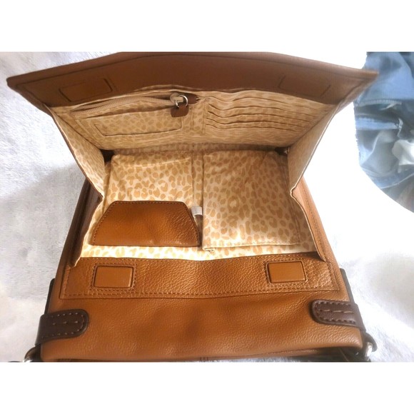 Brighton Brown Sadie Cross body Organizer F221313  10w X 9 tall - Picture 5 of 7